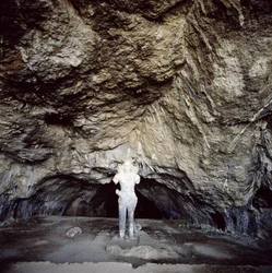Statue of Shapur I (AD 241-70) Carved from a Stalagmite